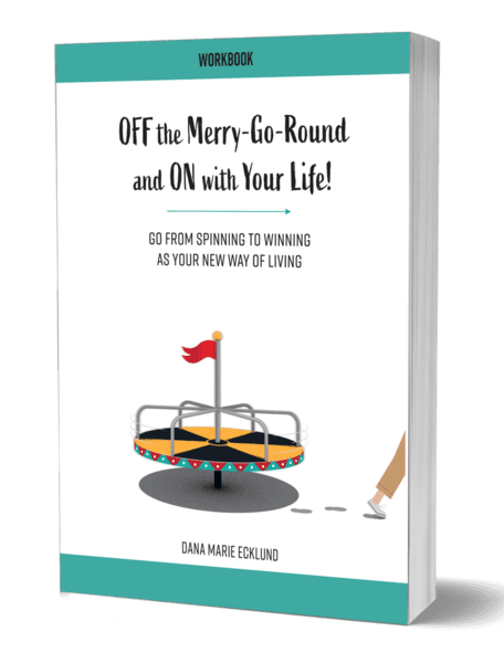 A book cover with a person on top of a merry go round.